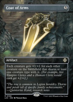 Coat of Arms The Lost Caverns of Ixalan- Commander decks Alternate Art